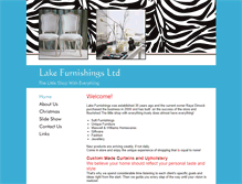 Tablet Screenshot of lakefurnishings.com
